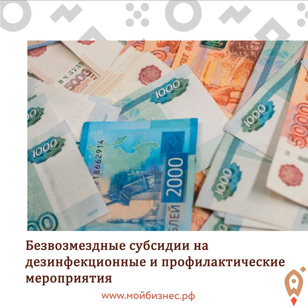 Cубсидии на проведение мероприятий по профилактике коронавирусной инфекции