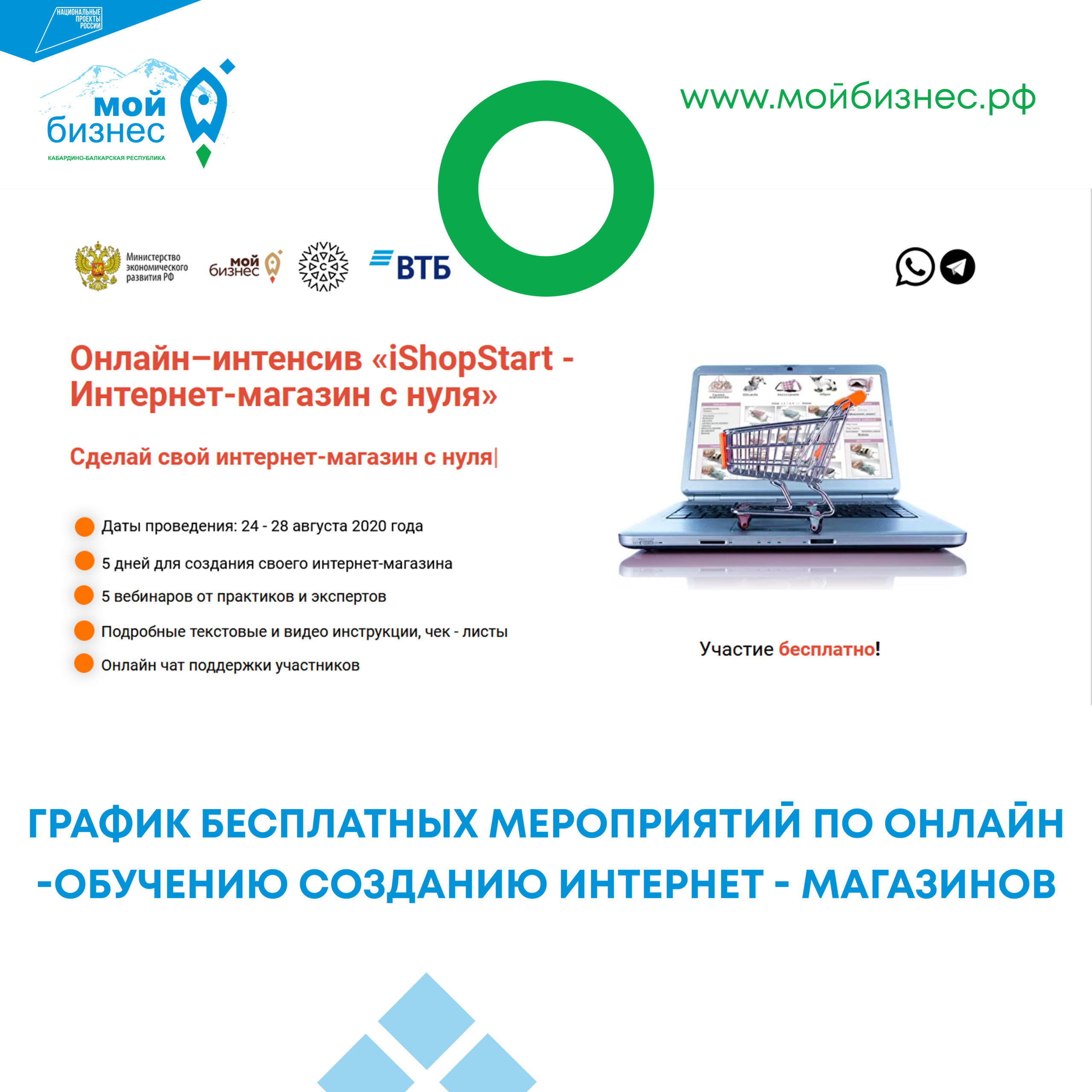 График онлайн интенсивов